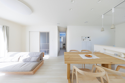 あなたにオススメの家づくりはIROHA.IE STANDARD家事の時間を短くする間取り、ナチュラルデザインの二階建て